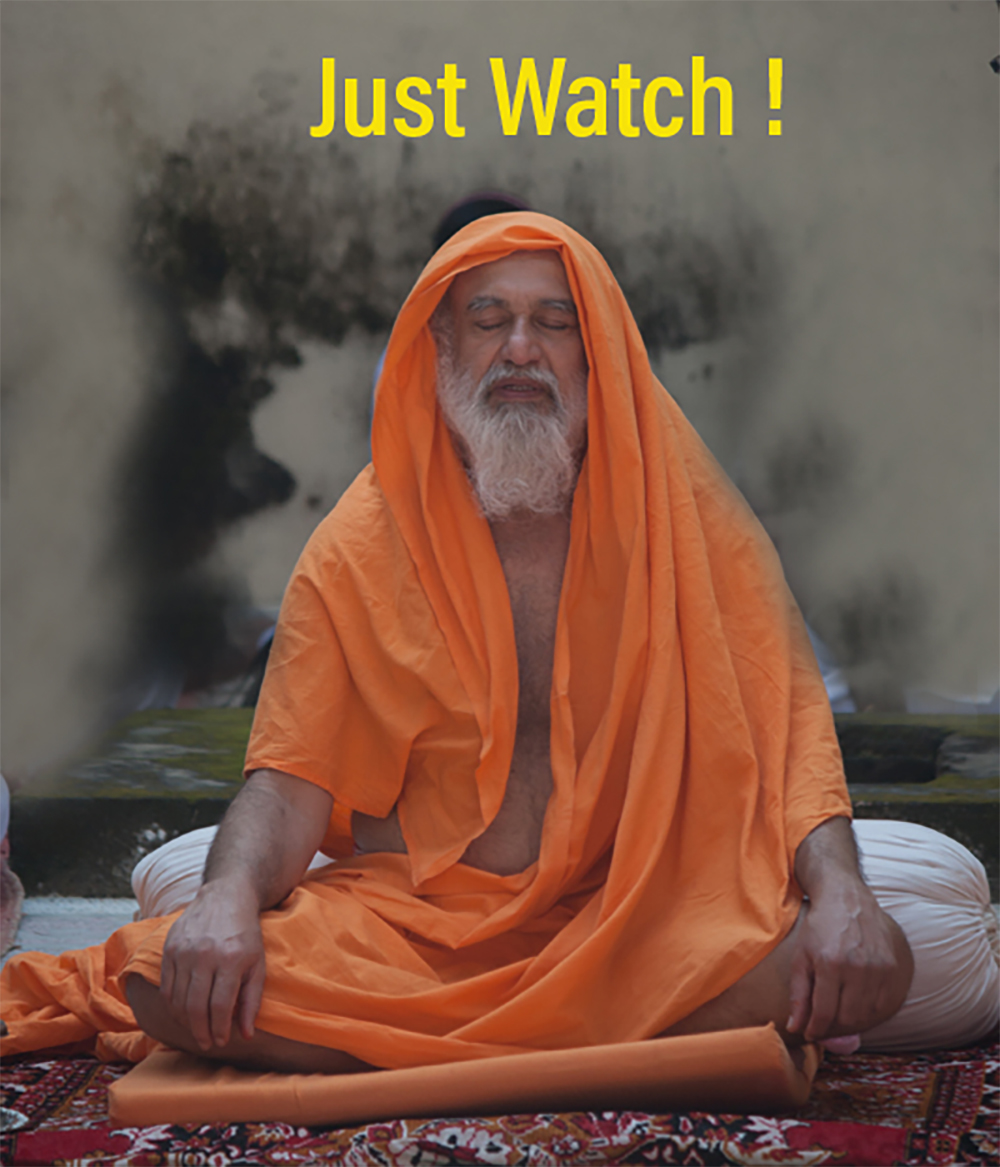 Baba Shiva Rudra Balayogi Just Watch Meditating