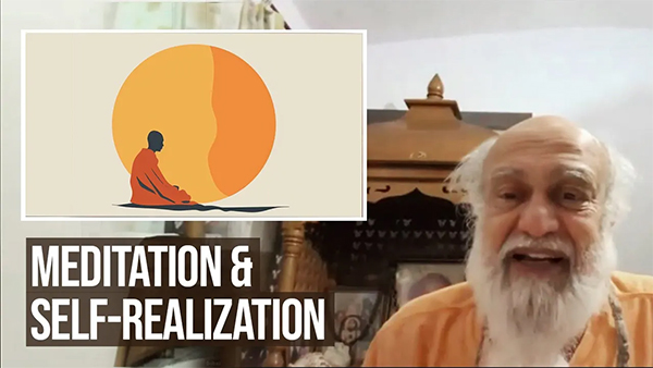 Meditation, Consciousness of Existence & Self Realization